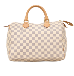 Speedy  30, Canvas, Damier Azur, DB, 2*